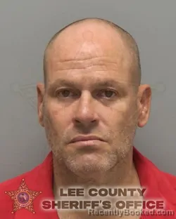 Mugshot of Steven Wayne Patterson booked in Lee County, Florida on October 3, 2026