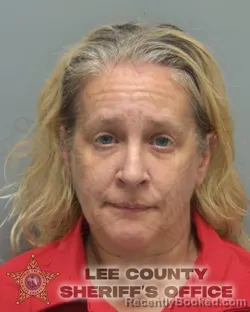 Mugshot of Aubrey Ann Brown booked in Lee County, Florida on October 3, 2026