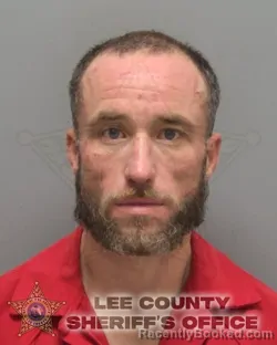 Mugshot of Kevin Mitchell Keeton booked in Lee County, Florida on October 3, 2026