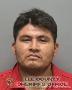 Mugshot of Isaias Pablo Lopez booked in Lee County, Florida on October 4, 2026