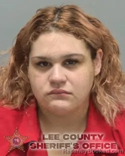 Mugshot of Samantha Renea Rounds booked in Lee County, Florida on October 4, 2026