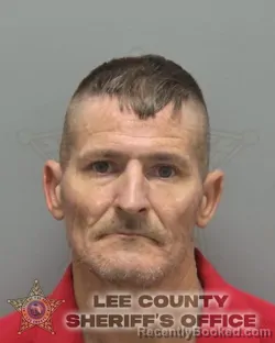Mugshot of Jason Corey Skinner booked in Lee County, Florida on October 5, 2026