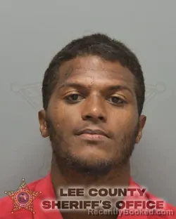Mugshot of Jaylin Lee Johnson booked in Lee County, Florida on October 5, 2026