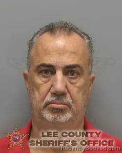 Mugshot of Richard Stephen Pryor booked in Lee County, Florida on October 5, 2026