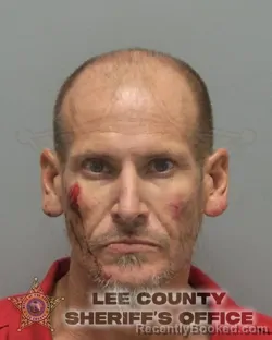 Mugshot of Aaron Paul Schmidt booked in Lee County, Florida on October 5, 2026