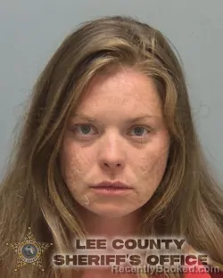 Mugshot of Briana Leigh Spray booked in Lee County, Florida on October 5, 2026