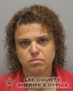 Mugshot of Sarah Marie Hankins booked in Lee County, Florida on October 5, 2026