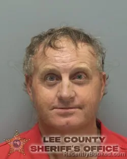 Mugshot of William Ted Howisen booked in Lee County, Florida on October 5, 2026