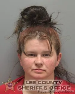 Mugshot of Nicole Renee Hurley booked in Lee County, Florida on October 6, 2026