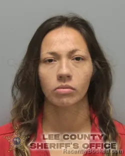 Mugshot of Sydnie Rachel Gutierrez booked in Lee County, Florida on October 6, 2026