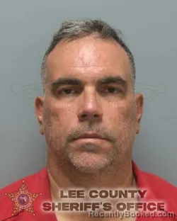 Mugshot of Ronald Batista booked in Lee County, Florida on October 6, 2026