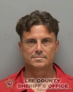 Mugshot of Daniel Joel Molina booked in Lee County, Florida on October 6, 2026