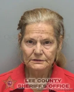 Mugshot of Robinann Marion Gordon booked in Lee County, Florida on October 6, 2026