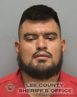 Mugshot of Ignacio Munoz Lopez booked in Lee County, Florida on October 6, 2026