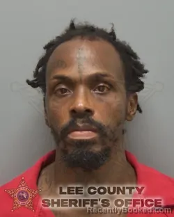 Mugshot of Donte Jarquil Banks booked in Lee County, Florida on October 6, 2026
