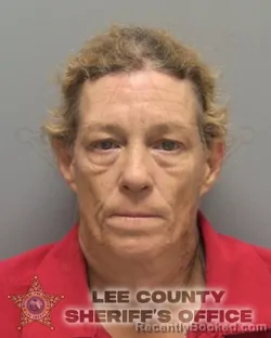 Mugshot of Sherry Lynne Fitz booked in Lee County, Florida on October 6, 2026