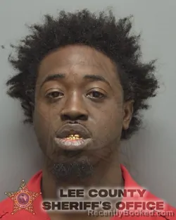Mugshot of James Lashawn Jr Brown booked in Lee County, Florida on October 7, 2026