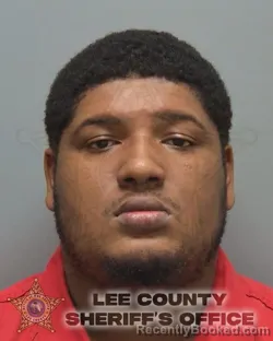 Mugshot of Jacoby Marquell Mason booked in Lee County, Florida on October 7, 2026