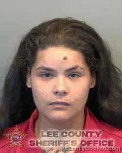 Mugshot of Yoliadys Shalier Colon Ortiz booked in Lee County, Florida on October 7, 2026