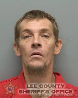 Mugshot of Michael Matthew Snook booked in Lee County, Florida on October 7, 2026