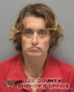 Mugshot of Cynthia Arden Cullari booked in Lee County, Florida on October 8, 2026