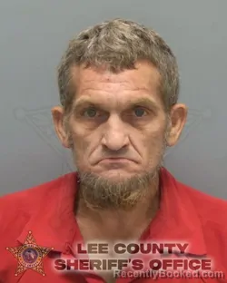 Mugshot of James Anthony Williams booked in Lee County, Florida on October 8, 2026