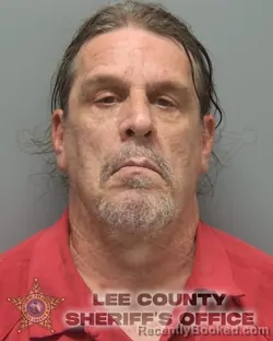 Mugshot of John Andrew Katzias booked in Lee County, Florida on October 8, 2026