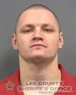 Mugshot of Noah James Duncan booked in Lee County, Florida on October 8, 2026