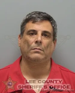 Mugshot of Anthony Dulisse booked in Lee County, Florida on October 8, 2026