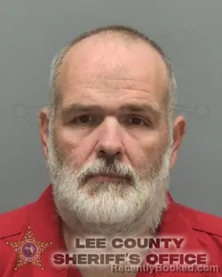 Mugshot of James Allen Portwood booked in Lee County, Florida on October 8, 2026