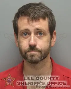 Mugshot of Jacob Charles Robson booked in Lee County, Florida on October 9, 2026