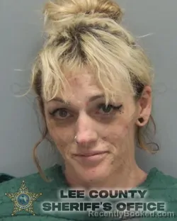 Mugshot of Mary Catherine Kyker booked in Lee County, Florida on October 9, 2026