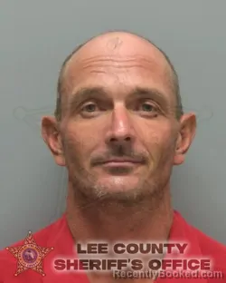 Mugshot of Bradley Phillip Franklin booked in Lee County, Florida on October 9, 2026