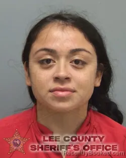 Mugshot of Julisa Raquel Hernandez booked in Lee County, Florida on October 9, 2026