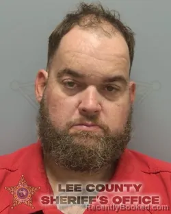 Mugshot of Joseph Blake Locklear booked in Lee County, Florida on October 9, 2026