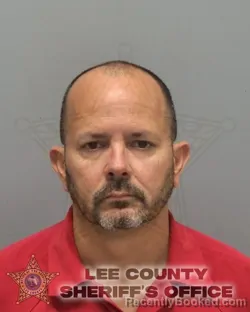 Mugshot of Rufino Arroyo booked in Lee County, Florida on October 9, 2026