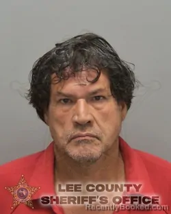 Mugshot of Juan Salvatierra Diego Suarez booked in Lee County, Florida on October 9, 2026