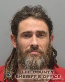 Mugshot of Derrick Lee Kessler booked in Lee County, Florida on October 9, 2026