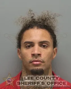Mugshot of Sammie Lee Iii Sanders booked in Lee County, Florida on October 9, 2026