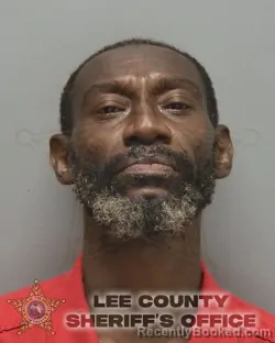 Mugshot of Terry Lamar Richardson booked in Lee County, Florida on October 9, 2026