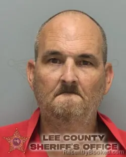 Mugshot of Douglas Paul Jr Weber booked in Lee County, Florida on October 9, 2026