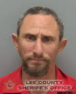 Mugshot of Michael Christopher Adelman booked in Lee County, Florida on October 10, 2026