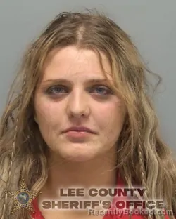 Mugshot of Savanah Lynne Fredericks booked in Lee County, Florida on October 10, 2026