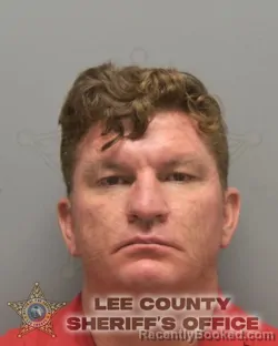 Mugshot of Jason Allen Hampton booked in Lee County, Florida on October 10, 2026