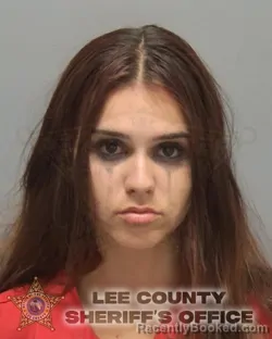 Mugshot of Cassidy Ehrhardt booked in Lee County, Florida on October 10, 2026