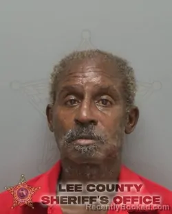 Mugshot of Ellis Francis booked in Lee County, Florida on October 10, 2026