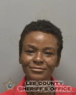 Mugshot of Raven Benjelica Haywood booked in Lee County, Florida on October 10, 2026