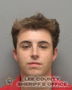 Mugshot of Kyle Haselton booked in Lee County, Florida on October 10, 2026