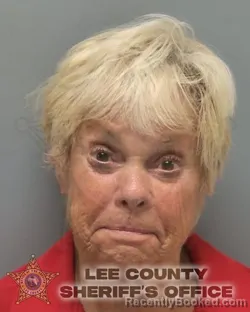 Mugshot of Kathleen Mcclanahan Gruhl booked in Lee County, Florida on October 10, 2026
