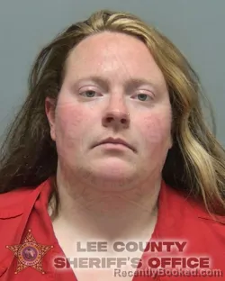 Mugshot of Kaitlynn Michelle Heider booked in Lee County, Florida on October 10, 2026